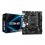 ASRock A520M-HDV AM4 AMD A520 SATA 6Gb/s Micro ATX AMD Motherboard